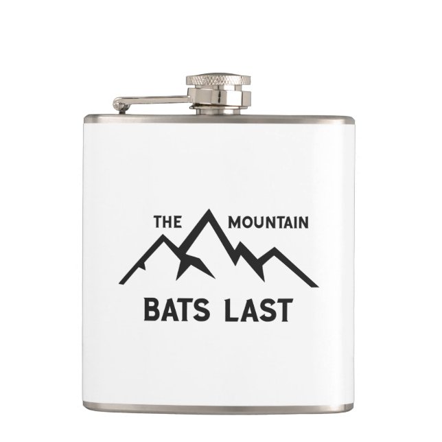 The Mountain Bats Last Flask (Front)