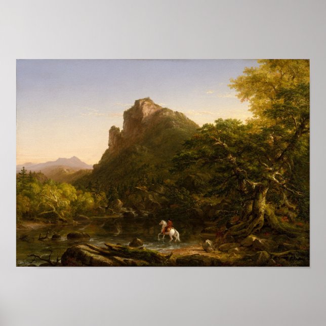 The Mountain Ford — Thomas Cole Wall Art (Front)