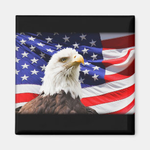 The Mountain Independence Eagle Magnet