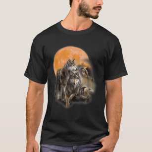 The Mountain Men's Wolfs Lookout Native American T-Shirt