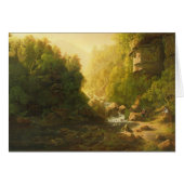 The Mountain Torrent, c.1820-30 (oil on canvas) (Front Horizontal)
