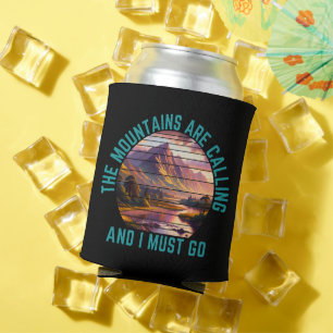 the mountains are calling and i must go can cooler