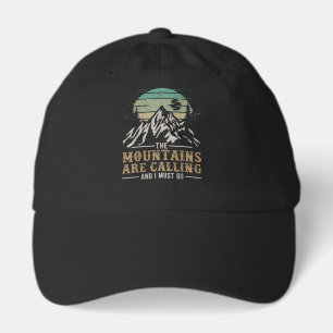 The Mountains Are Calling And I Must Go Hat