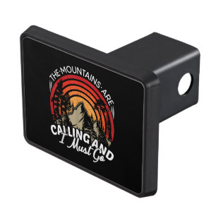 The Mountains Are Calling And I Must Go Hitch Cover