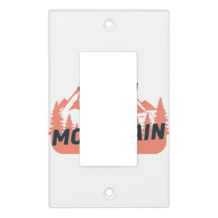 The Mountains are calling and I must go Light Switch Cover