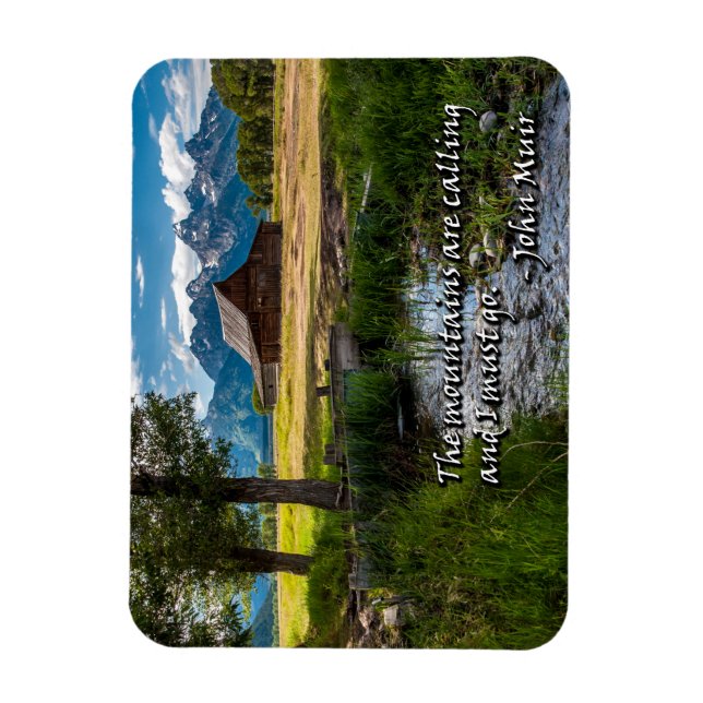 The mountains are calling and I must go - Muir Magnet (Vertical)