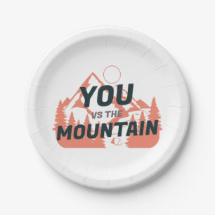 The Mountains are calling and I must go Paper Plates