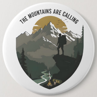 The Mountains Are Calling Button