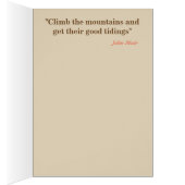 The Mountains are Calling Cards (Inside (Right))