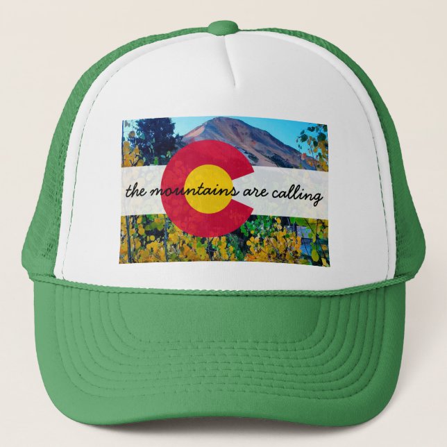 the mountains are calling hat (Front)
