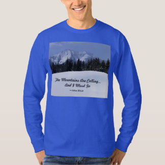 The Mountains Are Calling MEN's Long Sleeve Tee