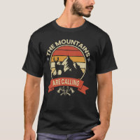 The Mountains Are Calling Vintage Deer Sunset Retr