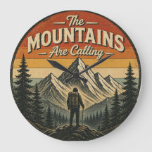 The Mountains Are Calling – Vintage Hiking
