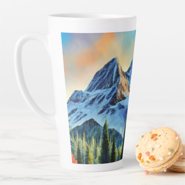 The Mountains Call Me Latte Mug (In Situ)