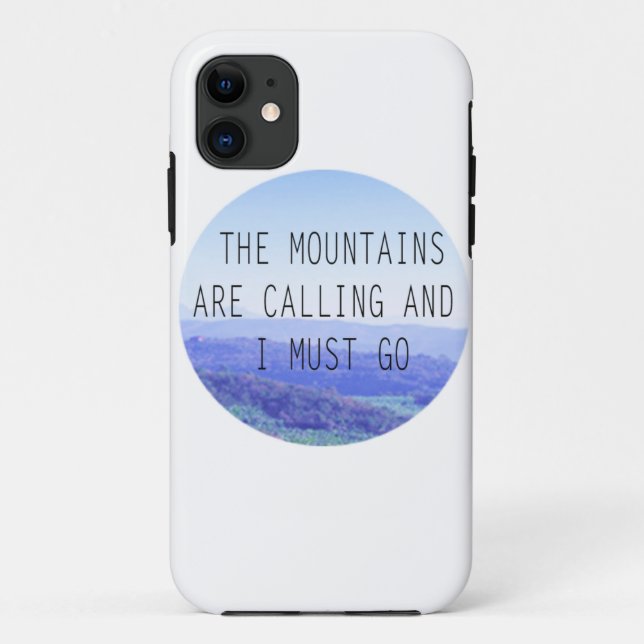 The Mountains Case-Mate iPhone Case (Back)