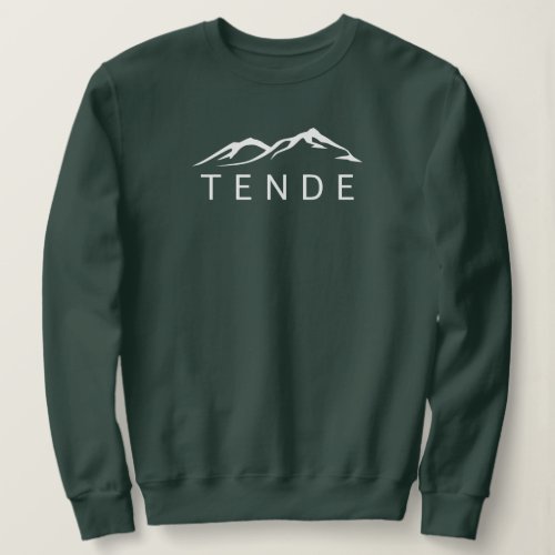 The mountains of Tende Sweatshirt