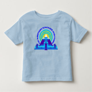 The mountains remember everything toddler t-shirt
