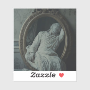 The Mourning After — Gothic Fine Art Sticker