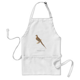 The Mourning Dove (Carolina Turtle Dove) NY Birds Adult Apron