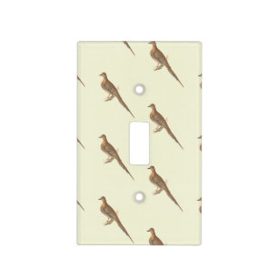 The Mourning Dove (Carolina Turtle Dove) NY Birds Light Switch Cover