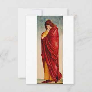 The Mourning Saint John Classical Religious Holy C Thank You Card