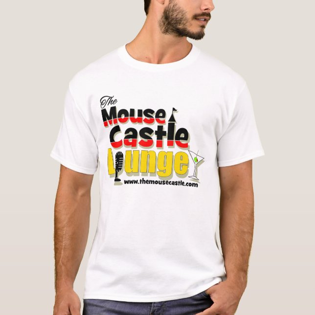 The Mouse Castle Lounge Men's Basic Tee (Front)