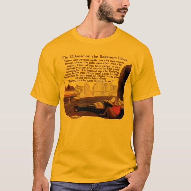 The Mouse on the Pub Floor T-Shirt (Front)