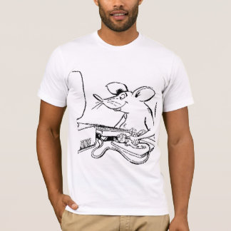 the Mouse uses and plays the person as a mouse T-Shirt