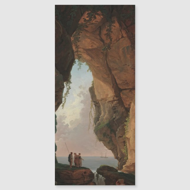 The Mouth of a Cave (1784) Hubert Robert  (Front)