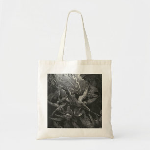 The Mouth Of Hell By Gustave Dore Tote Bag