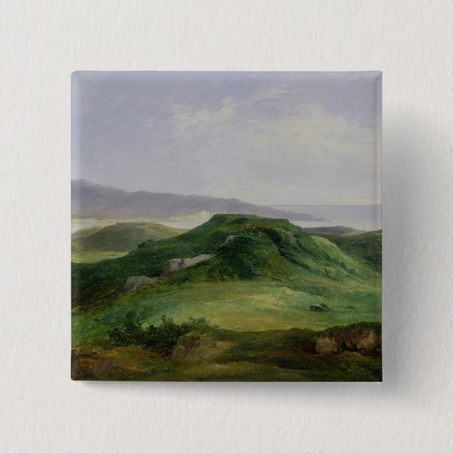 The Mouth of the River Bidassoa Button (Front)