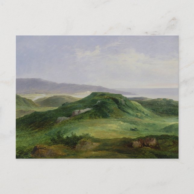 The Mouth of the River Bidassoa Postcard (Front)