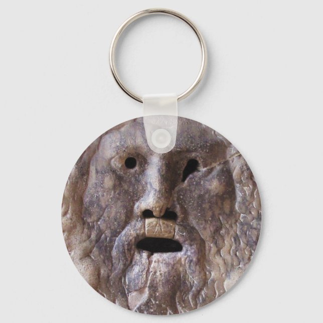 The Mouth of Truth Keychain (Front)