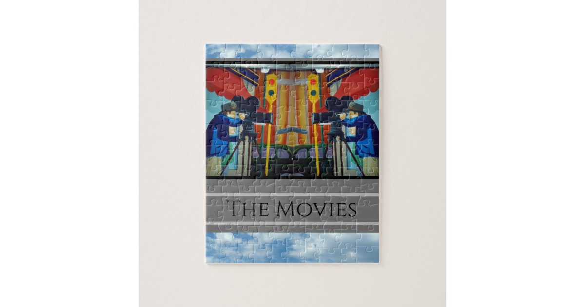 ''The Movies'' Jigsaw Puzzle Zazzle