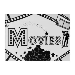 *The Movies* MovieTime Acrylic Wall Art