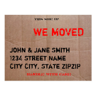 The Moving Box Postcard