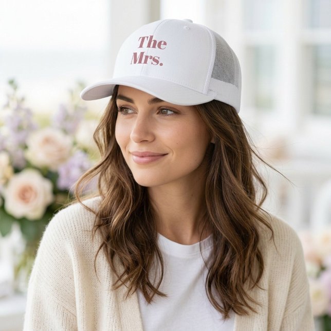 The MRS Hat – Custom Bride Cap, Wedding Gift (Creator Uploaded)
