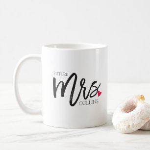 The Mrs. Shoppe Personalized Future Mrs. Coffee Mug