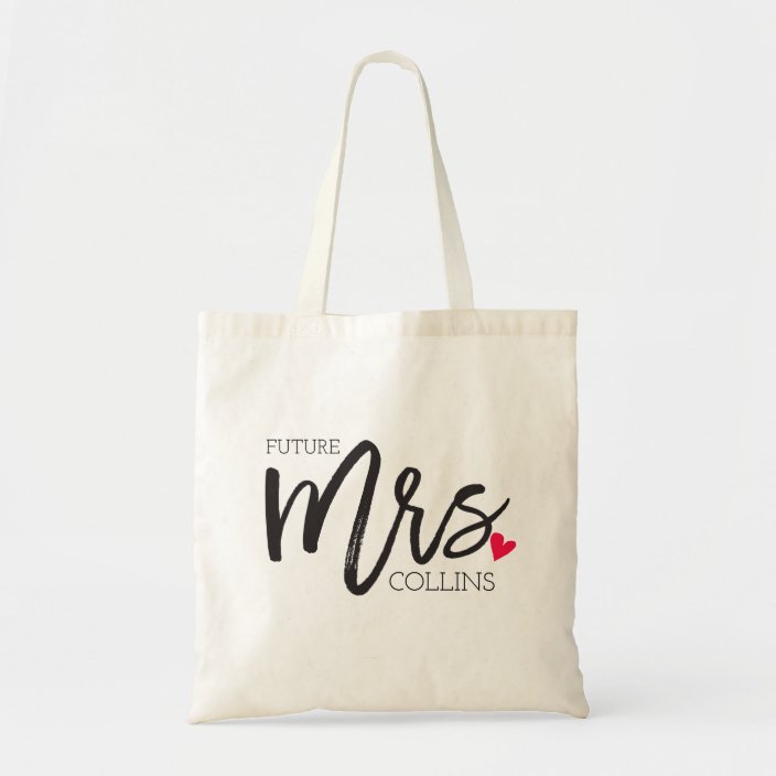 future mrs tote bag