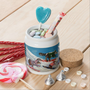 The Ms. Elizabeth Ski Team Candy Jar