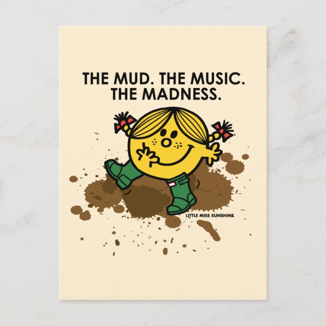 The Mud The Music The Madness Postcard (Front)