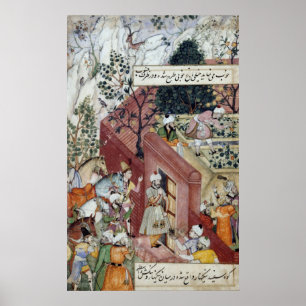 The Mughal Emperor Babur Poster
