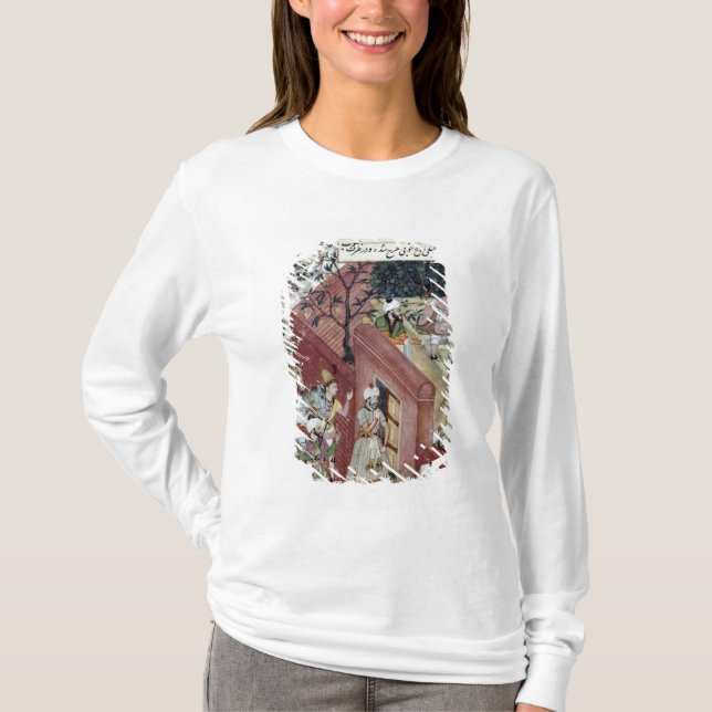 The Mughal Emperor Babur T-Shirt (Front)