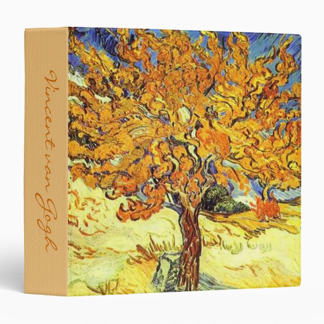The Mulberry Tree, Vincent van Gogh. Binder (Front/Spine)