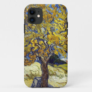 The Mulberry Tree. Vincent Van Gogh. Fmous art. iPhone 11 Case
