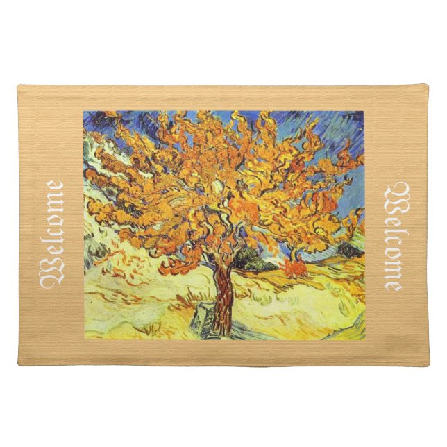 The Mulberry Tree, Vincent van Gogh Placemat (Front)