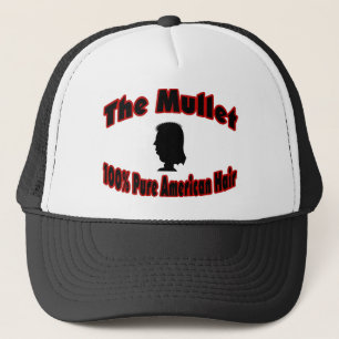 The Mullet 100% Pure American Hair Trucker Hat