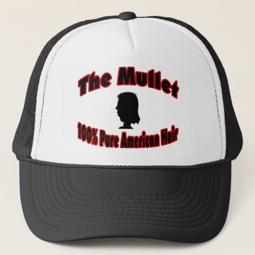 The Mullet 100 Pure American Hair Trucker Hat