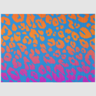 The Multi-Colored Leopard Series Design 15 Tissue Paper