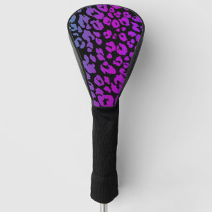 The Multi-Colored Leopard Series Design 1 Golf Head Cover